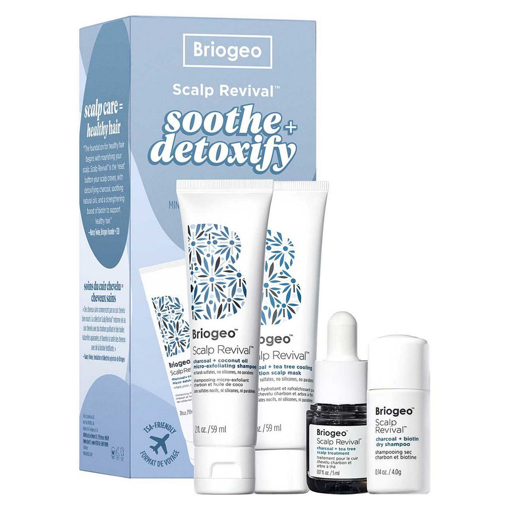 Briogeo Scalp Revival™ Soothe + Detoxify Travel Set