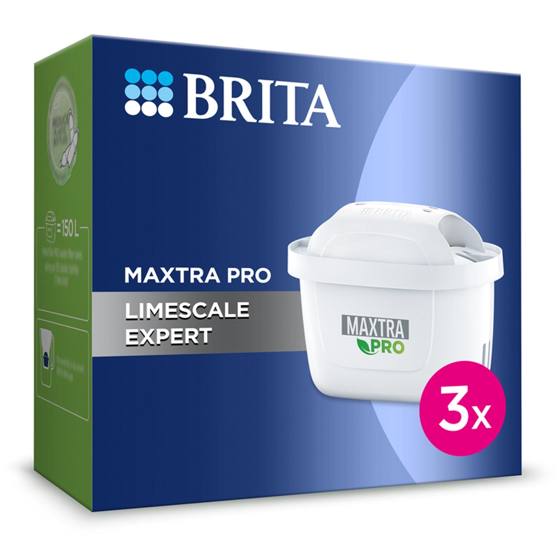 BRITA MAXTRA PRO Limescale Expert Water Filter Cartridge 3pk