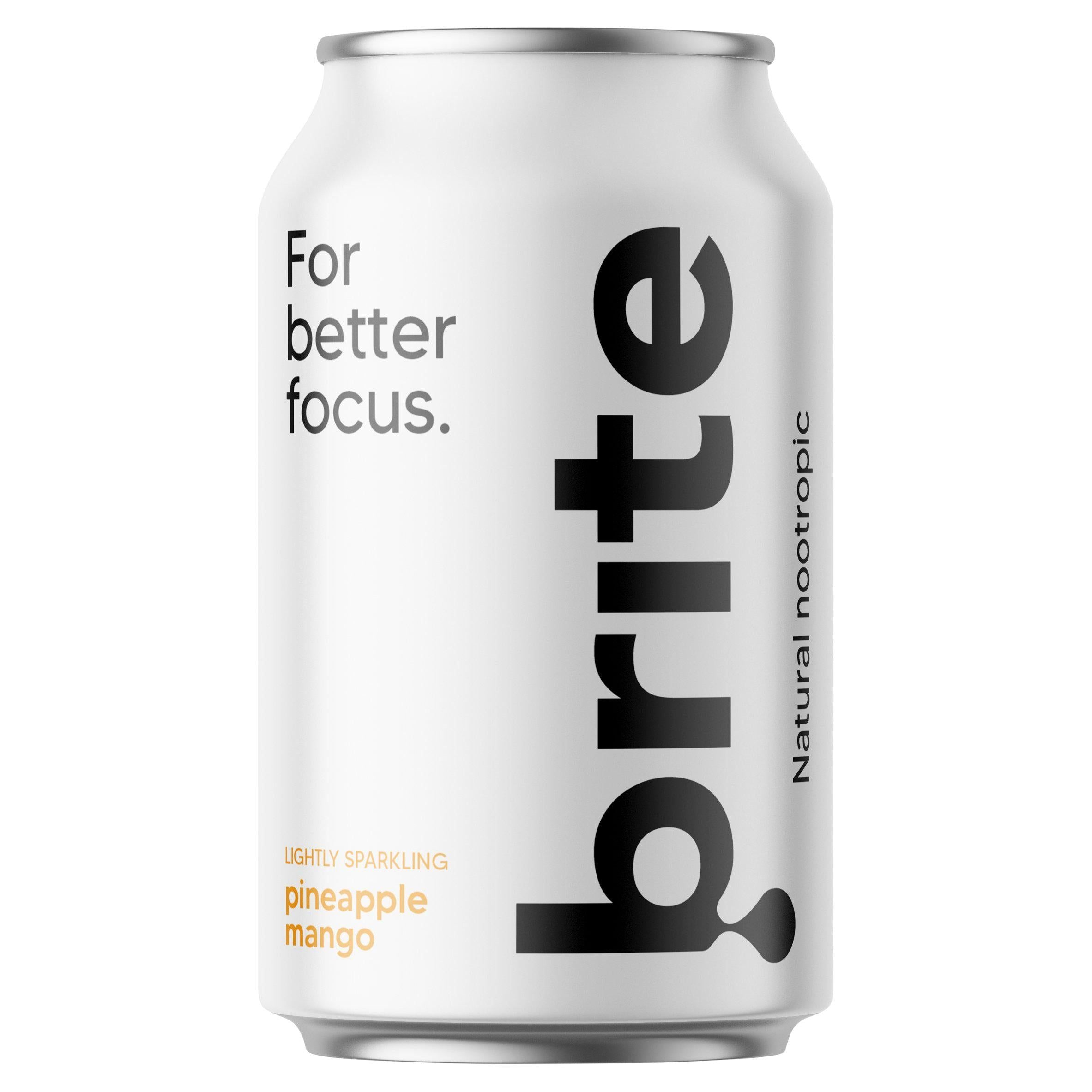 Brite Focus Pineapple Mango Drink 330ml