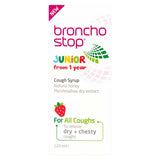 Bronchostop Junior Cough Syrup for Dry and Chesty Coughs - 120ml