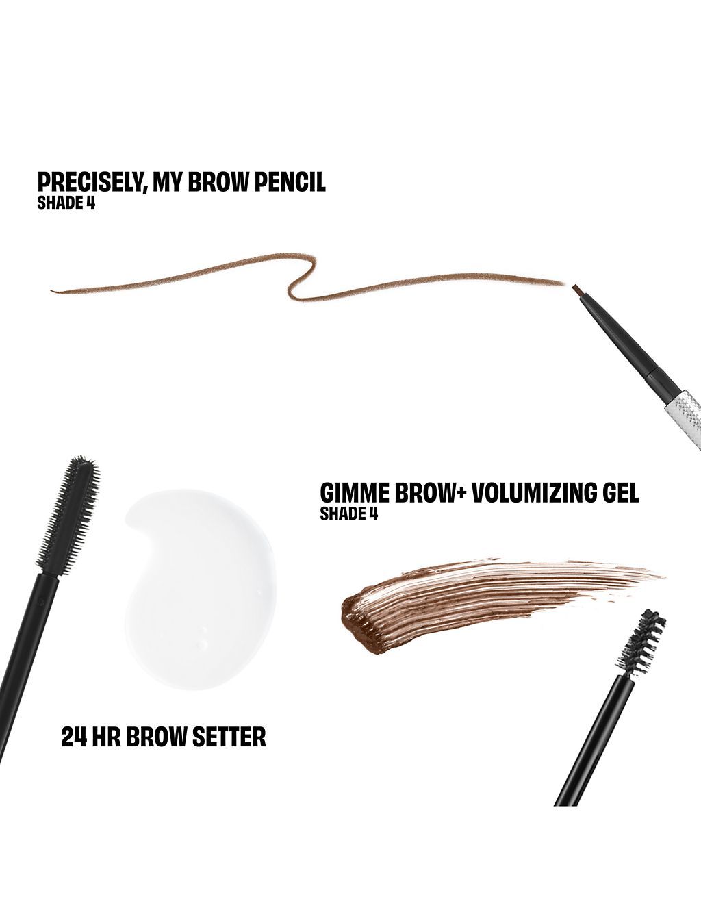 Brow Haul of Fame Brow Basics Kit Shade 3 Worth &amp;pound;55 5.1ml