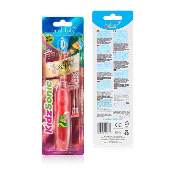 Brush Baby Dinosaur KidzSonic&amp;reg; Kids Electric Toothbrush