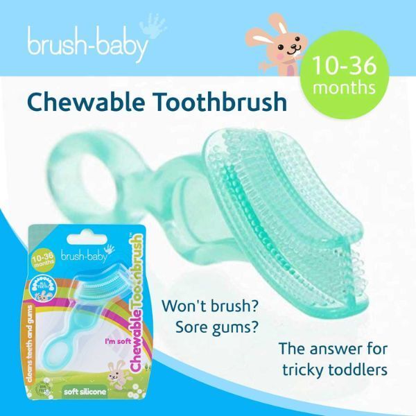 Brush Baby Double Chewable Toothbrush For Babies