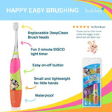 Brush Baby KidzSonic Pink Electric Toothbrush 3-6 Yrs