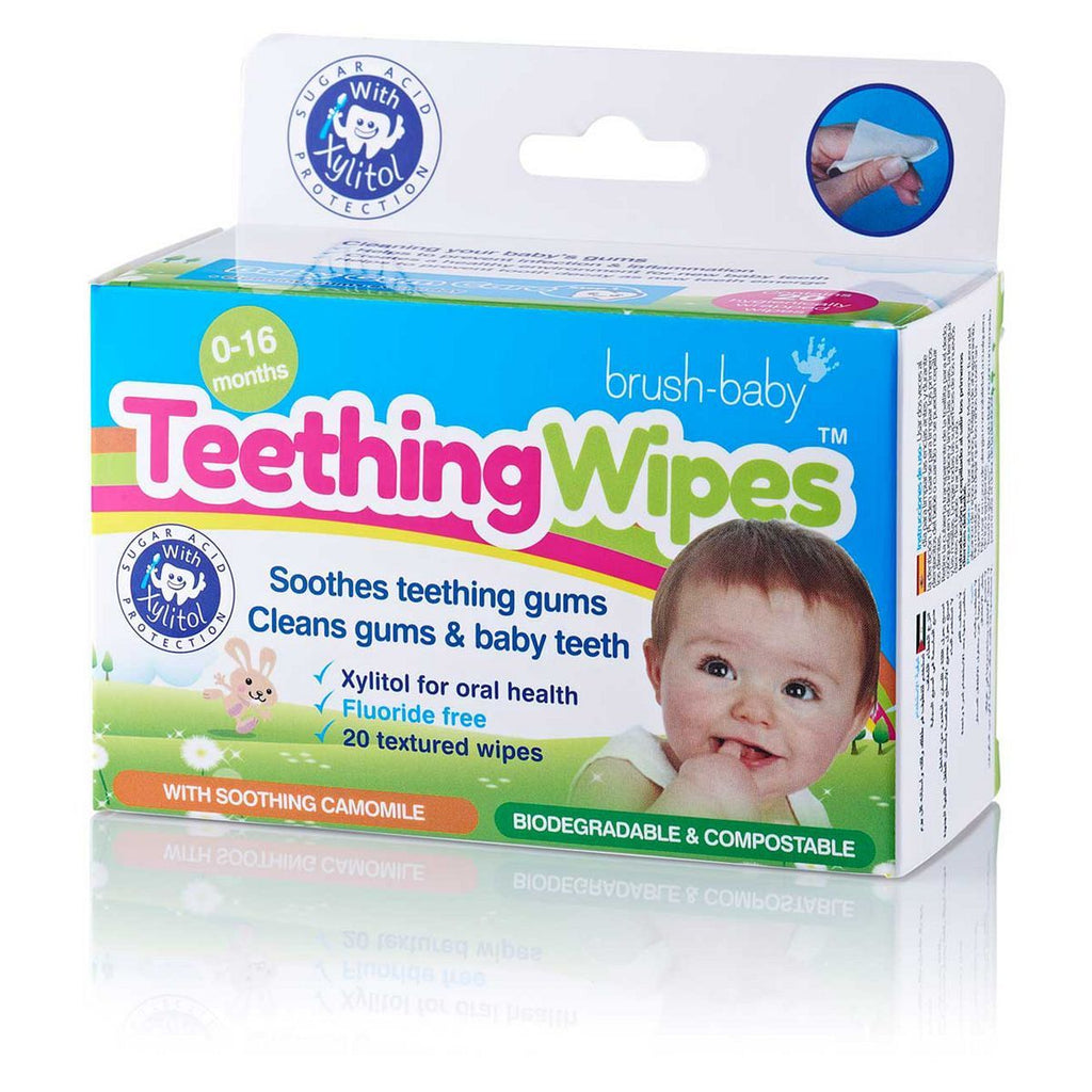 brush-baby Teething Wipes