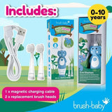 Brush Baby WildOnes&amp;trade; Elephant Kids Rechargeable Toothbrush