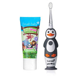 brush-baby WildOnes Penguin Rechargeable Toothbrush &amp;amp; WildOnes Applemint Toothpaste