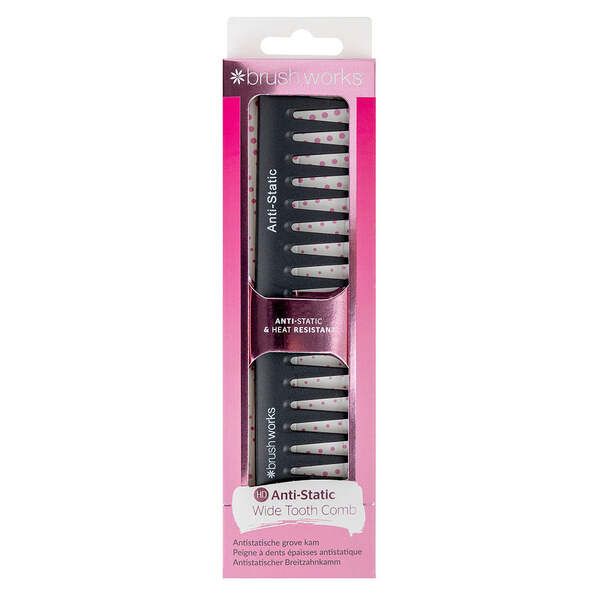 Brushworks Anti-Static Wide Tooth Comb