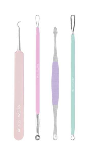 Brushworks HD Pastel Blackhead &amp;amp; Blemish Remover Set