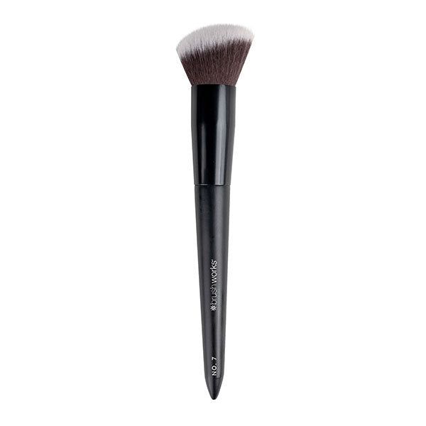 Brushworks No. 7 Angled Blush Brush