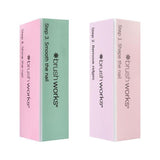 Brushworks Pastel Nail Buffing Blocks