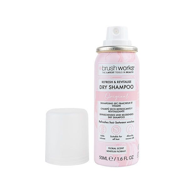 Brushworks Refresh &amp;amp; Revitalise Floral Dry Shampoo - 50ml