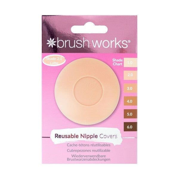 Brushworks Reusable Silicone Nipple Covers