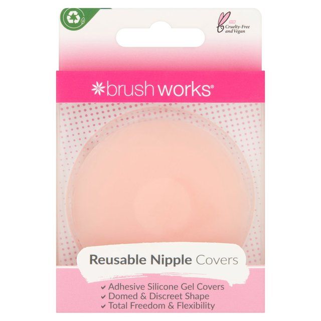 Brushworks Reusable Silicone Nipple Covers