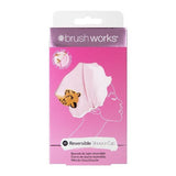 Brushworks Reversible Shower Cap - Leopard Pattern