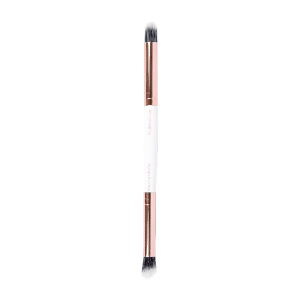 Brushworks White &amp;amp; Gold Highlight and Contour Brush