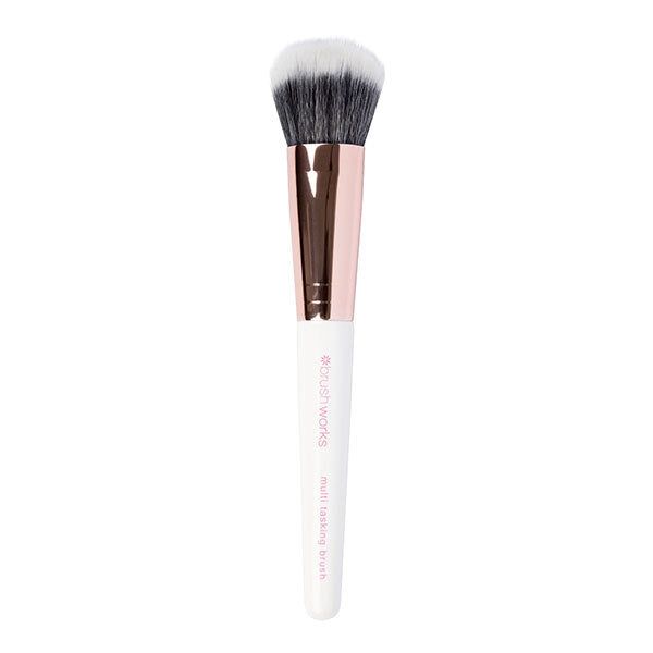 Brushworks White &amp;amp; Gold Multi Tasking Brush