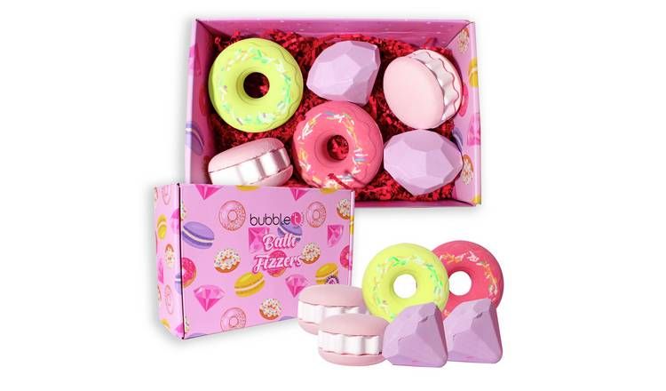 Bubble T Cosmetics Assorted Collection Bath Fizzers Gift Set