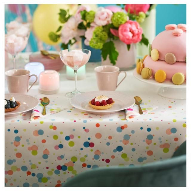 Bubbles Party Table Cover