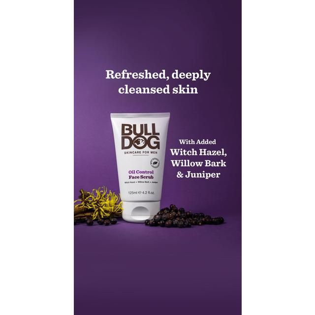 Bulldog Oil Control Face Scrub   125ml