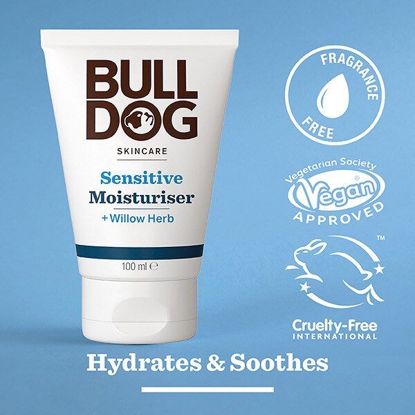 Bulldog Sensitive Moisturiser 100ml