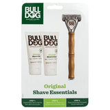 Bulldog Shave Essentials Razor with Shave Gel &amp;amp; Moisturiser