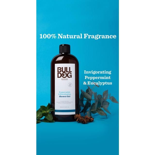 Bulldog Skincare - Peppermint &amp;amp; Eucalyptus Shower Gel   500ml