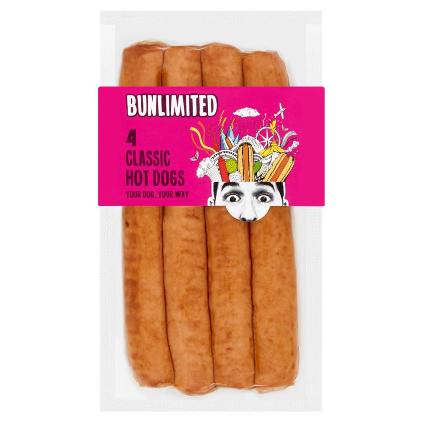 Bunlimited 4 Classic Hot Dogs