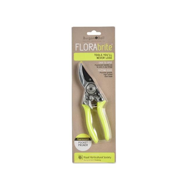 Burgon & Ball Florabrite Yellow Pocket Pruner