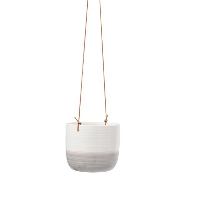 Burgon &amp;amp; Ball Hanging Plant Pot Ripple 11cm