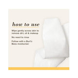 Burt's Bees Facial Cleansing Wipes with White Tea Extract