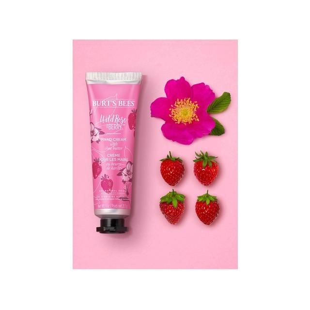 Burt's Bees Moisturising Rose &amp;amp; Berry Hand Cream   28.3g