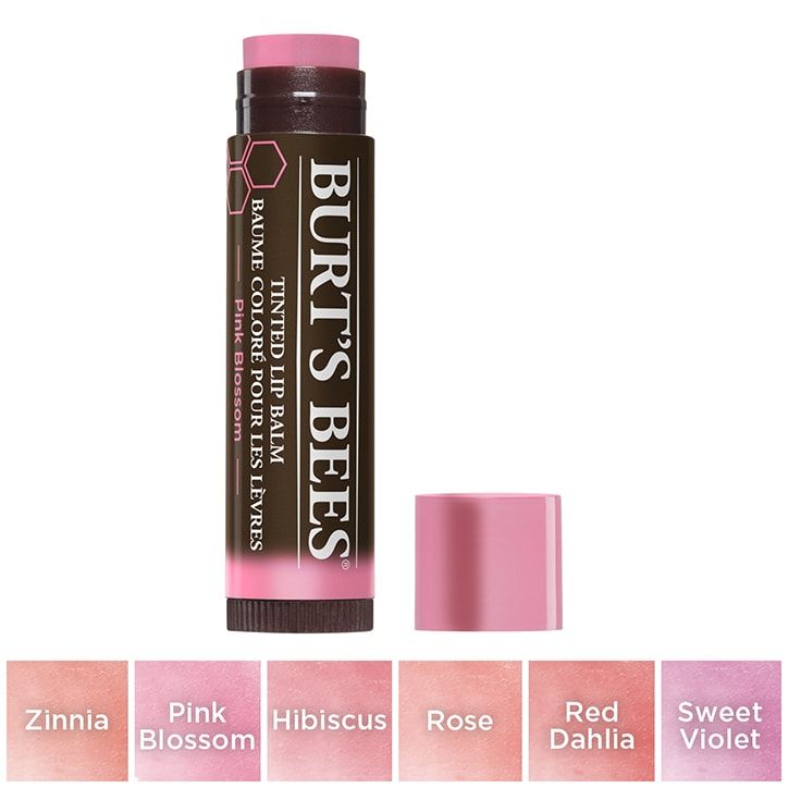 Burt's Bees Pink Blossom Tinted Lip Balm 4.25g