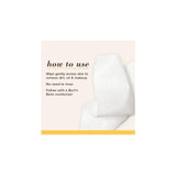 Burt's Bees Sensitive Facial Cleansing Wipes with Aloe Extract