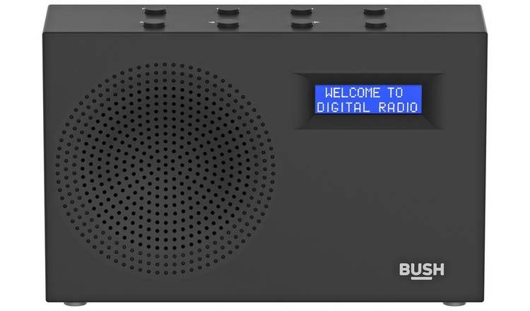 Bush Portable DAB / FM Radio - Black