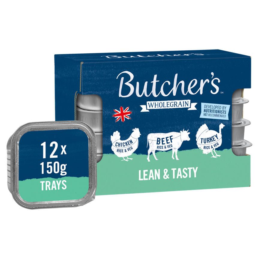 Butcher's Lean & Tasty Trays 12 x 150g