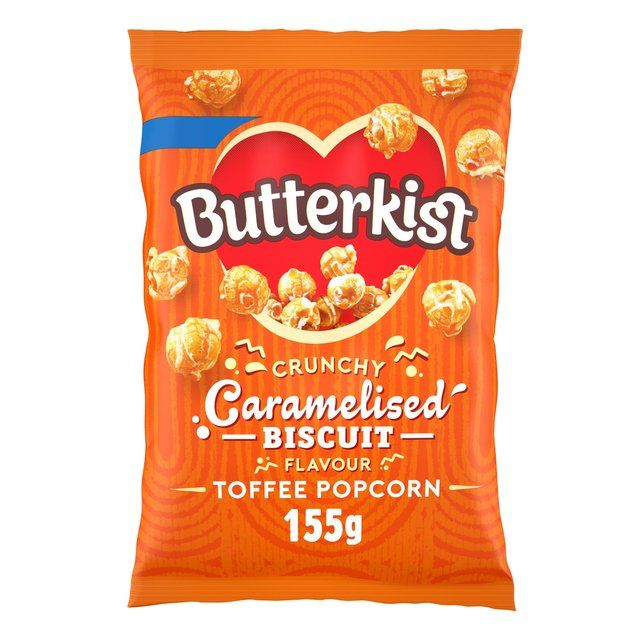 Butterkist Caramelised Biscuit Toffee Popcorn   155g