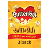 Butterkist Microwave Popcorn Sweet &amp;amp; Salted 3x60g