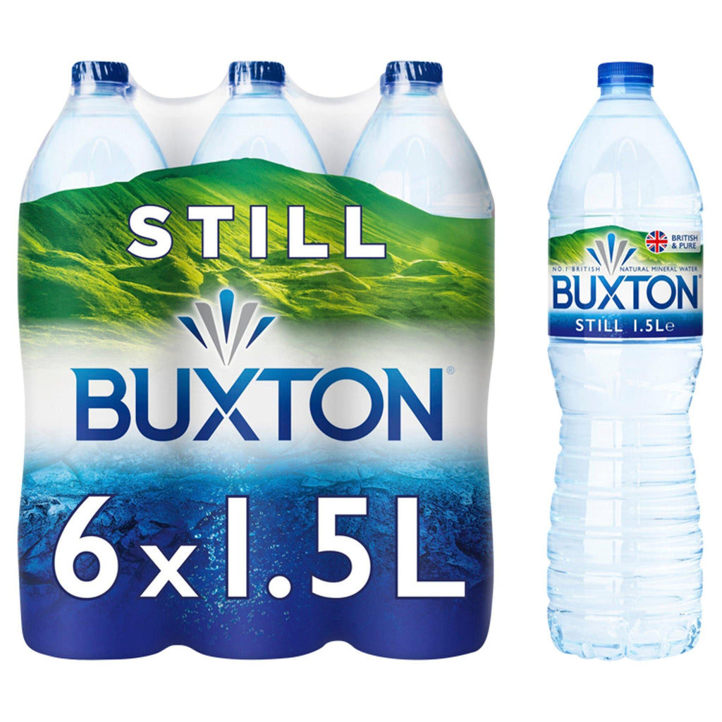 Buxton Still Natural Mineral Water 6x1.5L