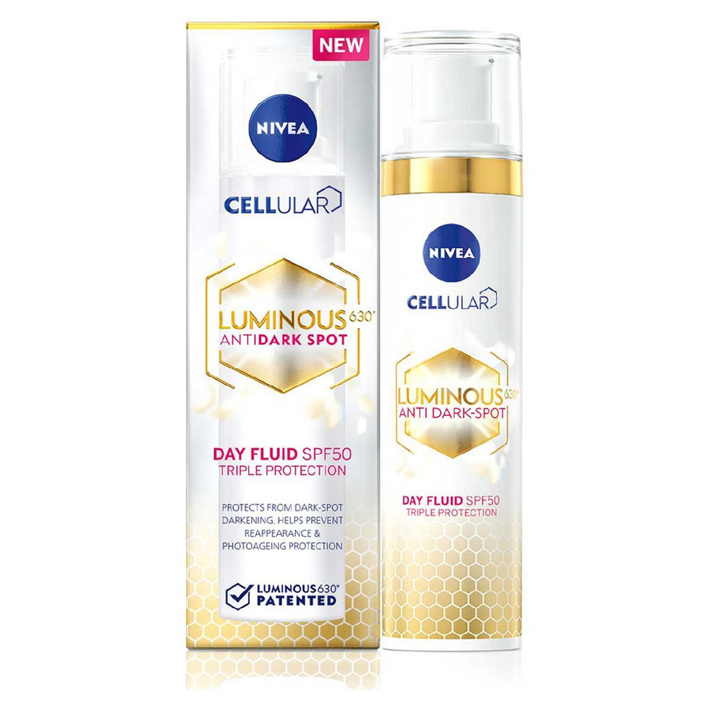 NIVEA Cellular Luminous 630 Anti-Dark Spot Day Cream Face Moisturiser SPF50 40ml