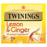 Twinings Lemon & Ginger Tea, 80 Tea Bags Tea M&S   