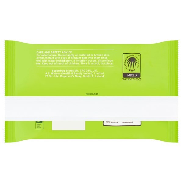 Superdrug Tea Tree & Peppermint Facial Wipes