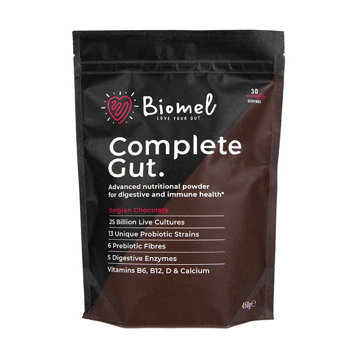 Biomel Complete Gut Belgian Chocolate 450g - McGrocer