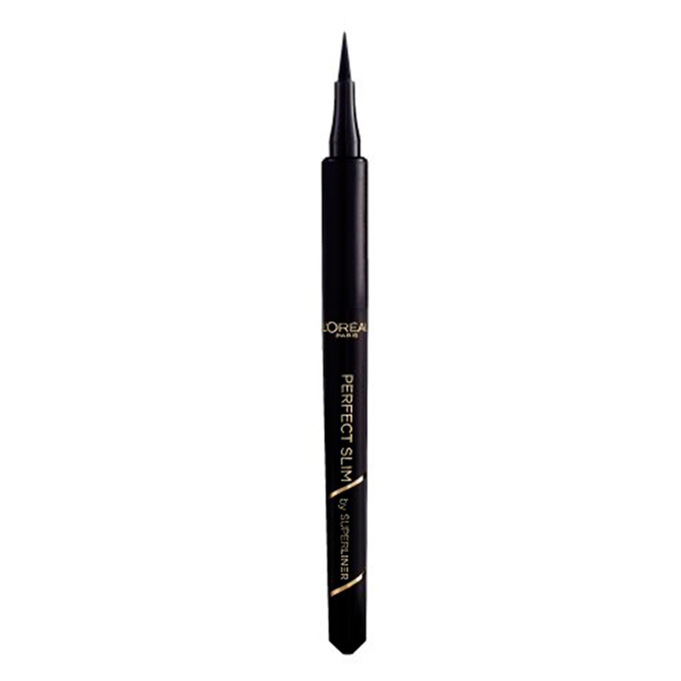 L'Oreal Paris Superliner Perfect Slim Liquid Eyeliner Long-Lasting Smudge-Proof 01 Intense Black All Sainsburys   