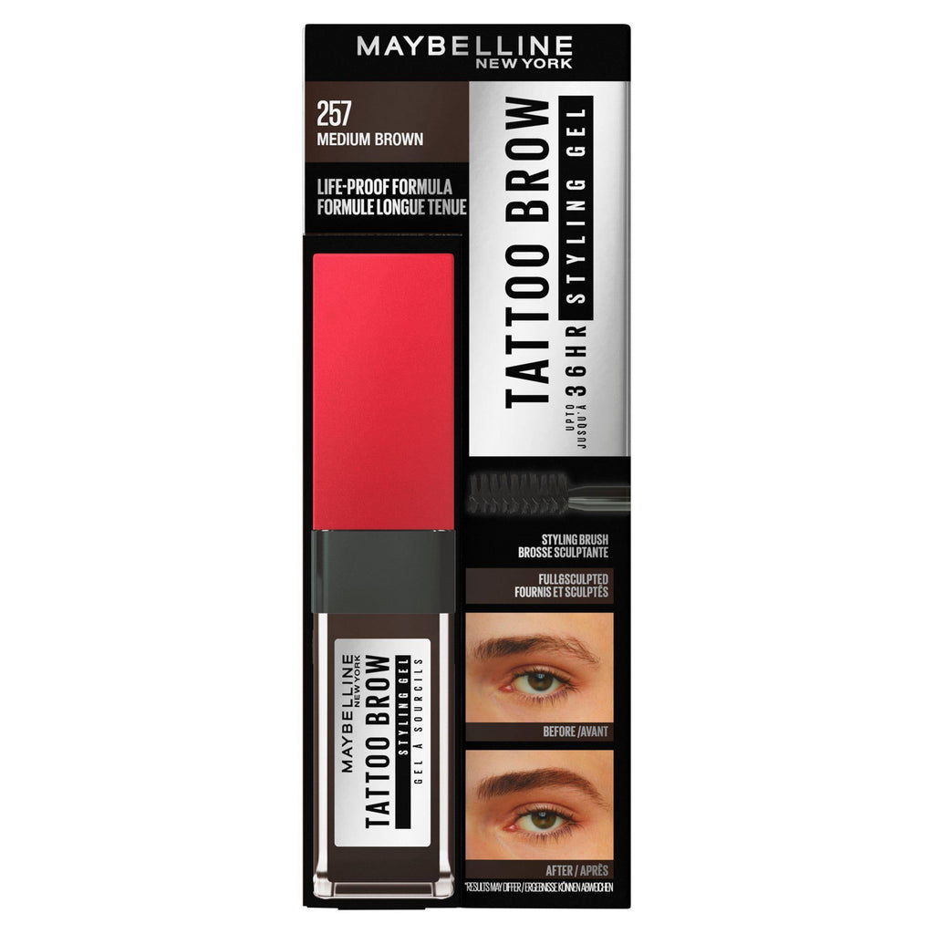 Maybelline Tattoo 36hr Medium Brown Brow Gel