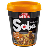 Nissin Soba Peking Duck Wok Style Instant Cup Noodles Pot 87g Instant snack & meals Sainsburys   