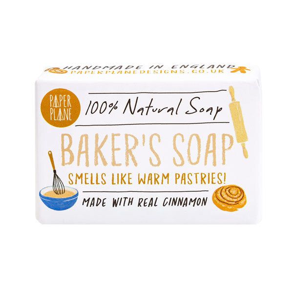 Paper Plane Bakers Soap Bar 95g