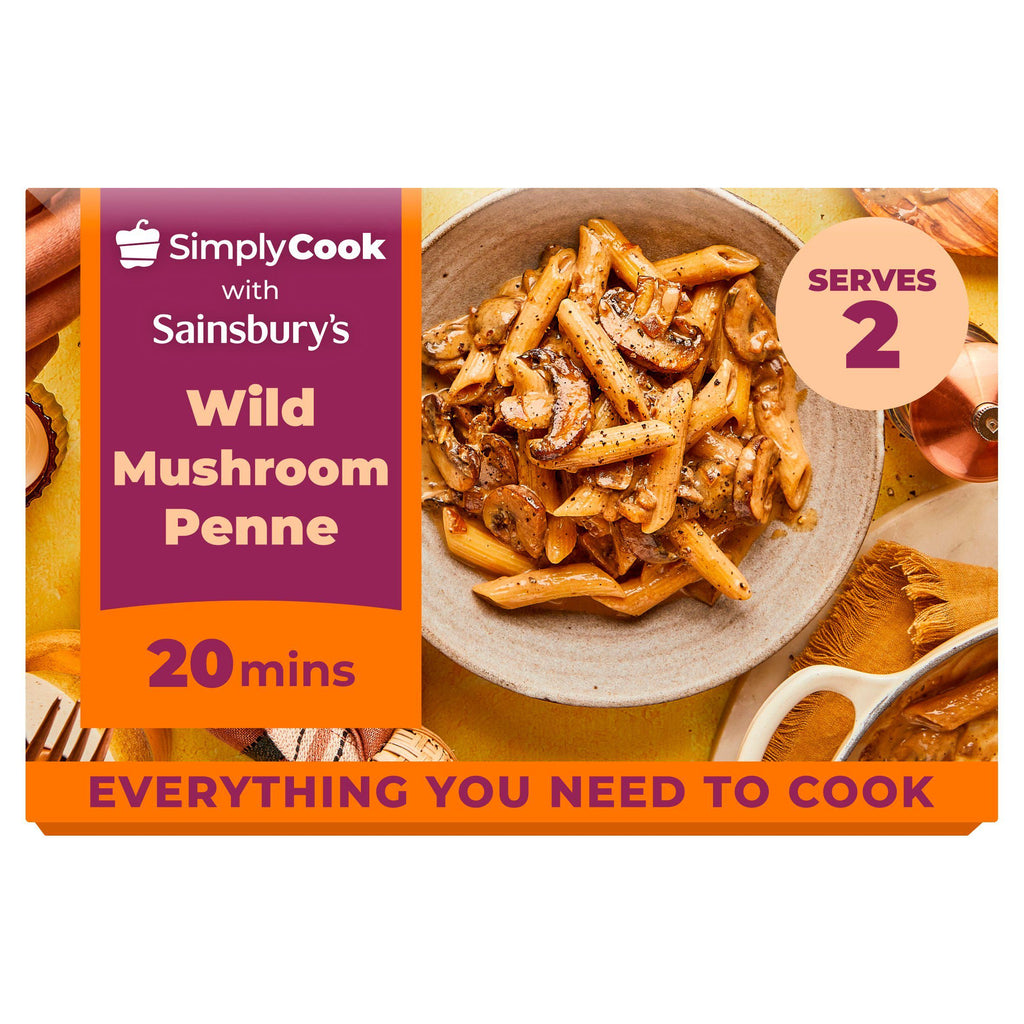 Sainsbury's Simply Cook Wild Mushroom Penne Meal Kit