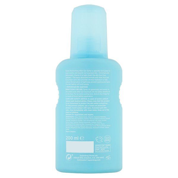 Solait After Sun Spray 200ml GOODS Superdrug   