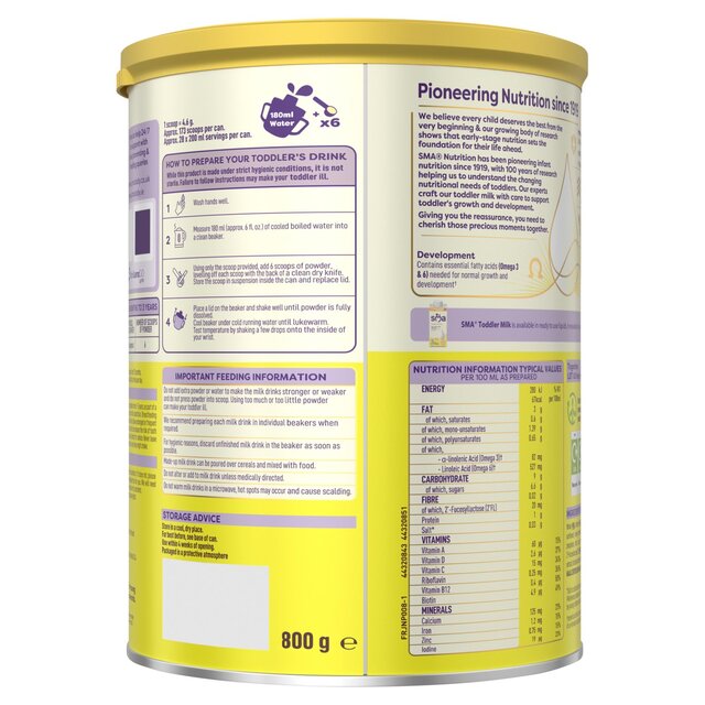 SMA Pro 2 Follow-on Milk Powder 6 mths+   800g - McGrocer